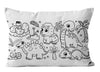 dinosaur pillow cartoon